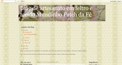 Desktop Screenshot of mundinhopatchdafe.blogspot.com