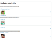 Tablet Screenshot of dudualba.blogspot.com