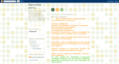 Desktop Screenshot of matematicaonlineparati.blogspot.com