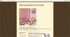 Desktop Screenshot of mekongbridalandtuxedo.blogspot.com