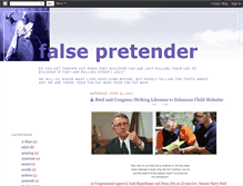Tablet Screenshot of falsepretender.blogspot.com