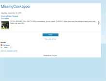 Tablet Screenshot of misscockapoo.blogspot.com