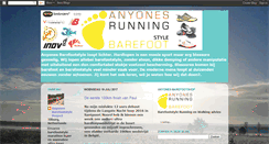 Desktop Screenshot of anyonesrunning.blogspot.com