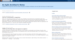 Desktop Screenshot of agilearchitect.blogspot.com