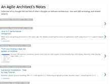 Tablet Screenshot of agilearchitect.blogspot.com