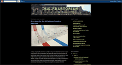 Desktop Screenshot of hispraetorian.blogspot.com