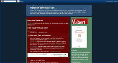 Desktop Screenshot of objectif-zero-sale-con.blogspot.com