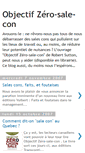 Mobile Screenshot of objectif-zero-sale-con.blogspot.com