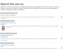 Tablet Screenshot of objectif-zero-sale-con.blogspot.com