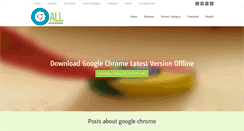 Desktop Screenshot of downloadgooglechromeall.blogspot.com