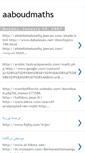 Mobile Screenshot of aaboudmaths-mathtanger.blogspot.com