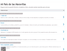 Tablet Screenshot of aiw-mipaisdelasmaravillas.blogspot.com