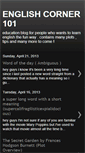 Mobile Screenshot of english-corner101.blogspot.com