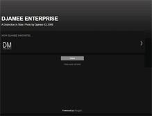 Tablet Screenshot of djameedesigns.blogspot.com