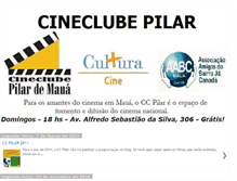 Tablet Screenshot of cineclubepilar.blogspot.com