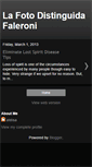 Mobile Screenshot of lafotodistinguida.blogspot.com