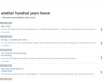 Tablet Screenshot of hundredyearshence.blogspot.com