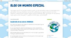 Desktop Screenshot of blogunmundoespecial.blogspot.com