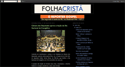 Desktop Screenshot of folhacristamt.blogspot.com