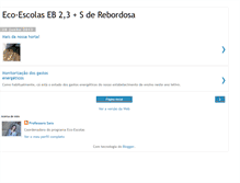 Tablet Screenshot of ecoescolasrebordosa.blogspot.com