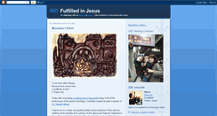 Desktop Screenshot of fulfilledinjesus.blogspot.com