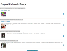 Tablet Screenshot of corpusnucleodanca.blogspot.com
