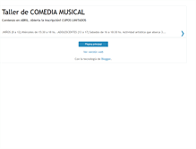 Tablet Screenshot of comediamusicaltravesia.blogspot.com