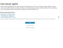 Tablet Screenshot of live-soccersports.blogspot.com