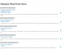 Tablet Screenshot of malaysiawaterfronts.blogspot.com