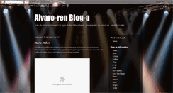 Desktop Screenshot of alvaroarana.blogspot.com
