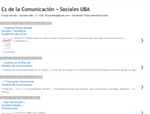 Tablet Screenshot of cienciasdelacomunicacionuba.blogspot.com
