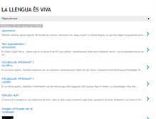 Tablet Screenshot of lallenguaesviva.blogspot.com