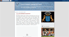 Desktop Screenshot of colectividadcanariadechile.blogspot.com