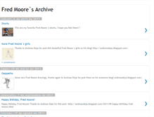 Tablet Screenshot of fredmoore.blogspot.com