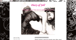 Desktop Screenshot of diaryofjoli.blogspot.com