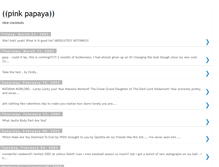 Tablet Screenshot of pinkpapaya.blogspot.com