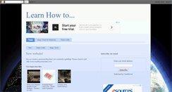 Desktop Screenshot of learnhow-to.blogspot.com