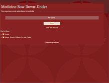 Tablet Screenshot of medicinebow.blogspot.com