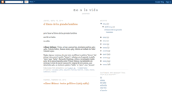 Desktop Screenshot of noalavida.blogspot.com