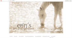Desktop Screenshot of erin-artandgardens.blogspot.com