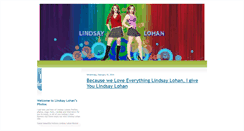 Desktop Screenshot of lindsay-lohan-interview.blogspot.com