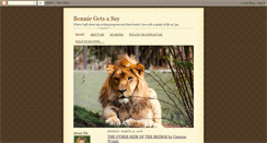Desktop Screenshot of bonnieharris.blogspot.com