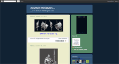Desktop Screenshot of mountainminiatures.blogspot.com