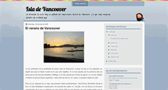 Desktop Screenshot of isladevancouver.blogspot.com