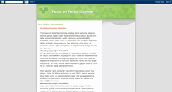 Desktop Screenshot of panjur-sistemleri.blogspot.com