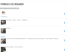 Tablet Screenshot of fiorucci-rosario.blogspot.com