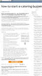 Mobile Screenshot of how-to-start-a-catering-business.blogspot.com