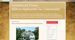 Desktop Screenshot of nettlebrookfarms.blogspot.com