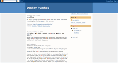 Desktop Screenshot of donkeypunches.blogspot.com