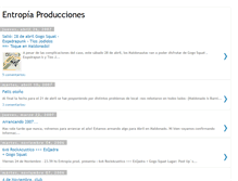 Tablet Screenshot of entropia-producciones.blogspot.com